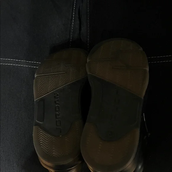 Jordan Black High-Top Sneakers - Picture 8 of 9